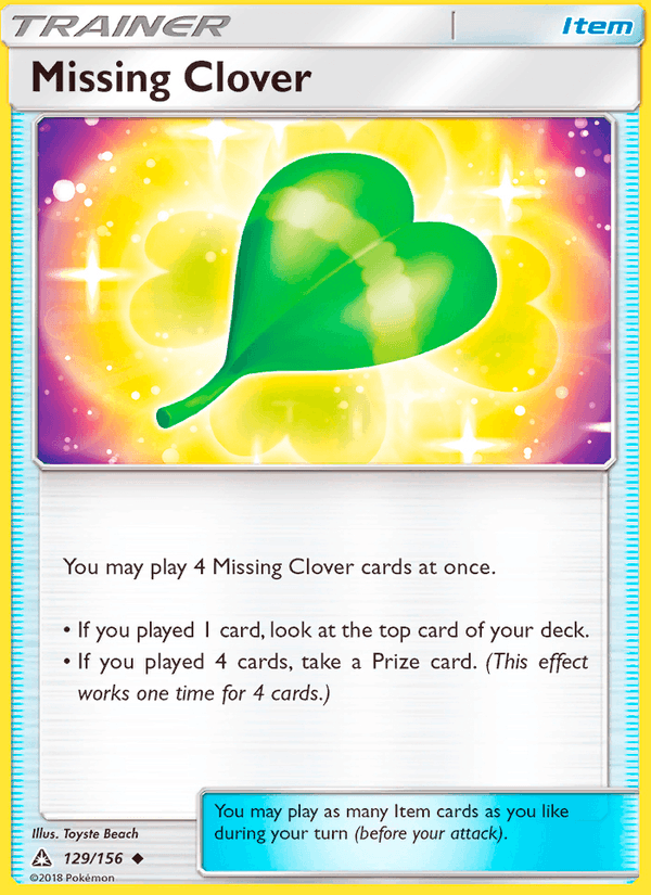 Missing Clover (SM - Ultra Prism)