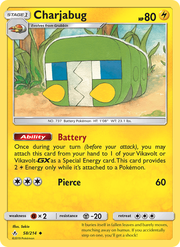 Charjabug (SM - Unbroken Bonds)