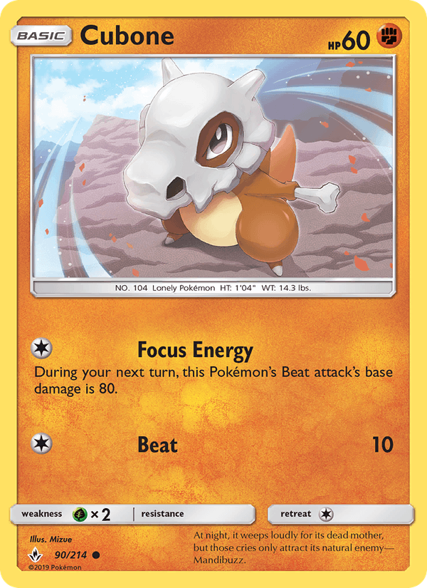 Cubone (SM - Unbroken Bonds)