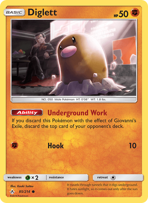 Diglett (SM - Unbroken Bonds)