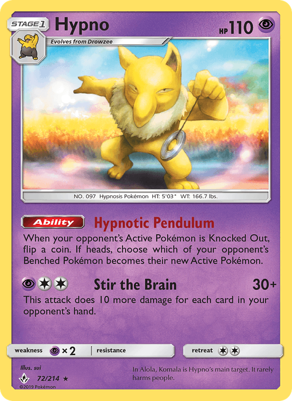 Hypno (SM - Unbroken Bonds)