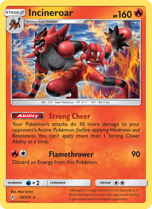 Incineroar (SM - Unbroken Bonds)