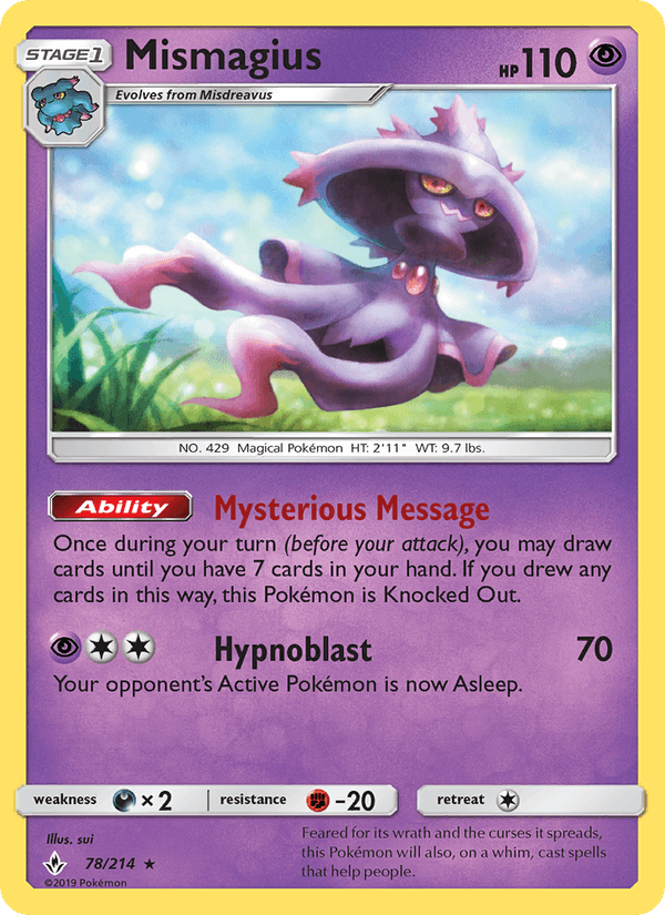 Mismagius (SM - Unbroken Bonds)