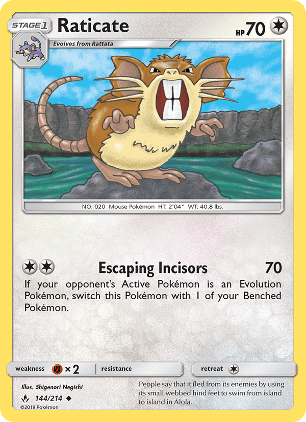 Raticate (SM - Unbroken Bonds)