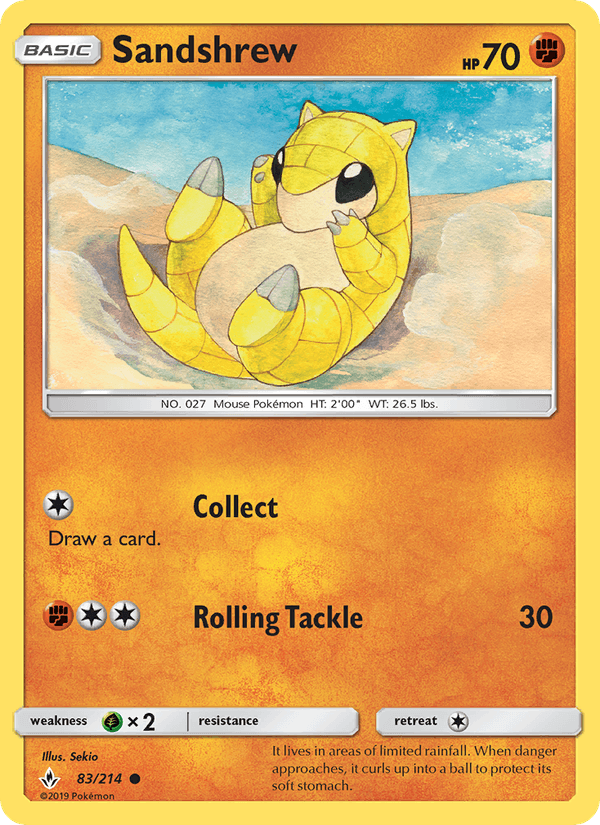 Sandshrew (SM - Unbroken Bonds)