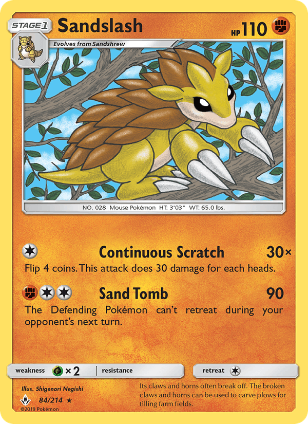 Sandslash (SM - Unbroken Bonds)