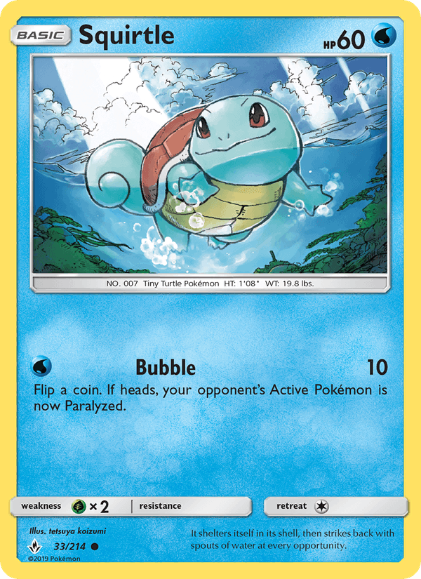 Squirtle (SM - Unbroken Bonds)