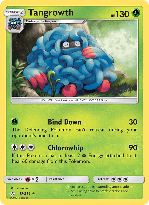 Tangrowth (SM - Unbroken Bonds)