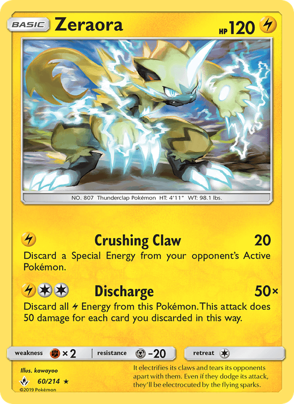 Zeraora (SM - Unbroken Bonds)