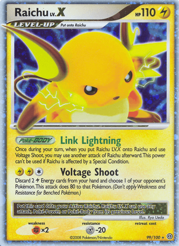 Raichu LV.X (Stormfront)