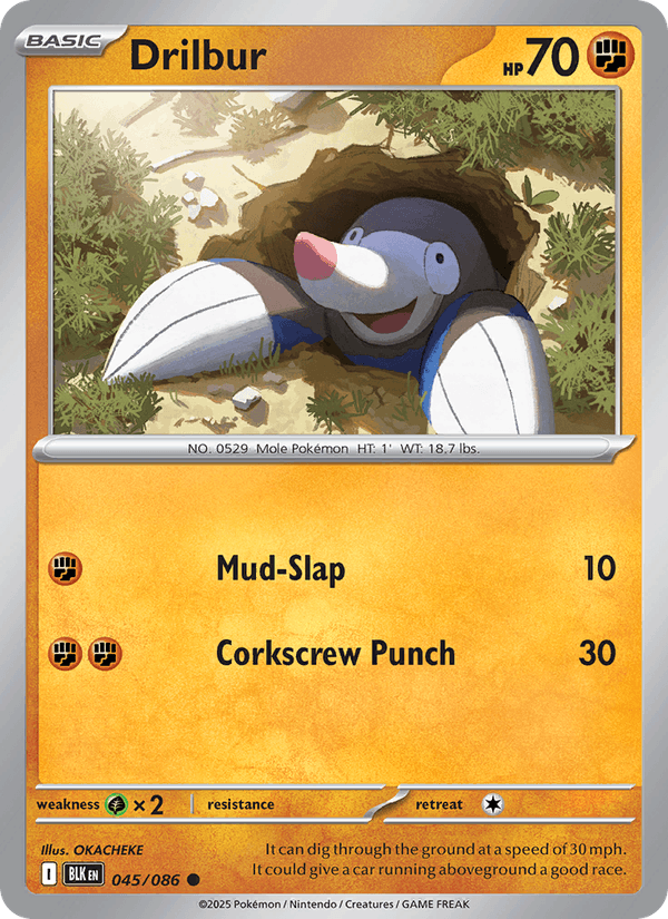 Drilbur (Master Ball Pattern) (SV: Black Bolt)