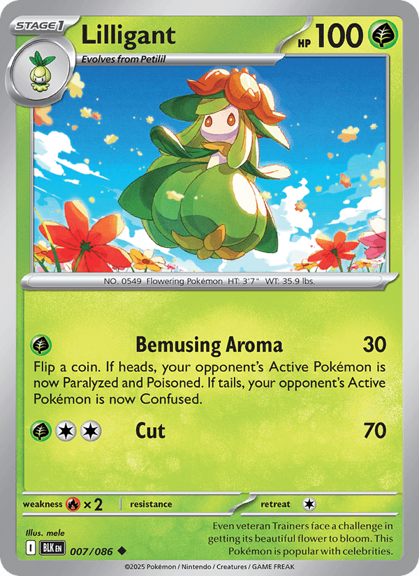 Lilligant (SV: Black Bolt)