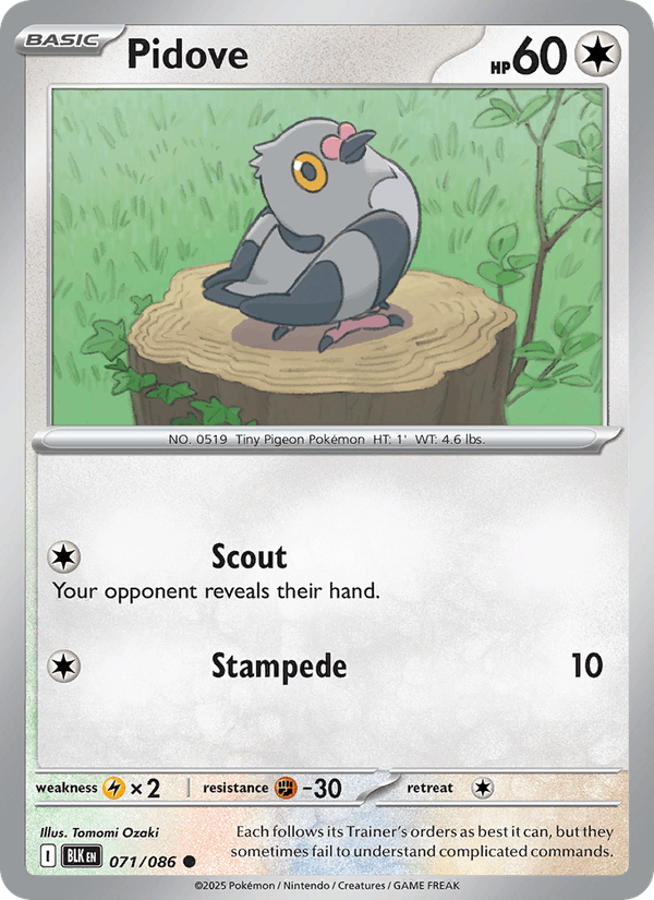 Pidove (SV: Black Bolt)