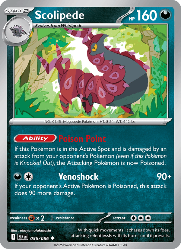 Scolipede (SV: Black Bolt)