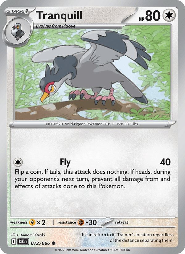 Tranquill (SV: Black Bolt)