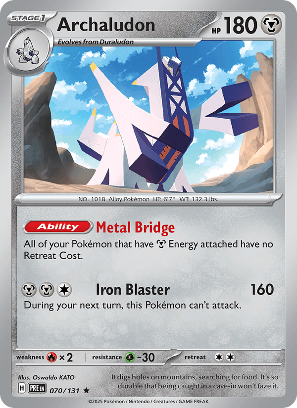 Archaludon (SV: Prismatic Evolutions)