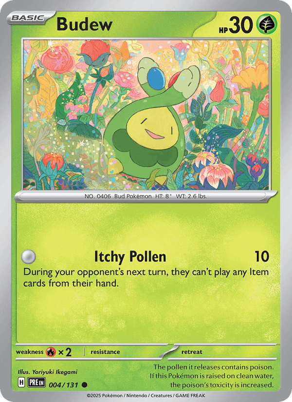 Budew (Master Ball Pattern) (SV: Prismatic Evolutions)