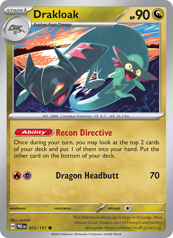 Drakloak (Master Ball Pattern) (SV: Prismatic Evolutions)