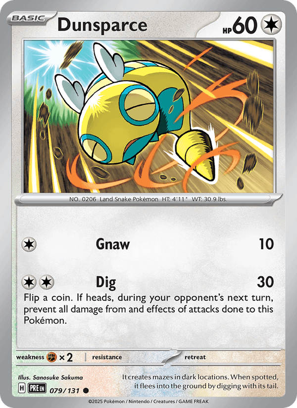 Dunsparce (SV: Prismatic Evolutions)