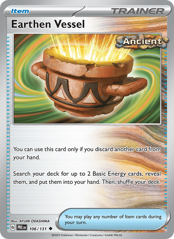 Earthen Vessel (SV: Prismatic Evolutions)