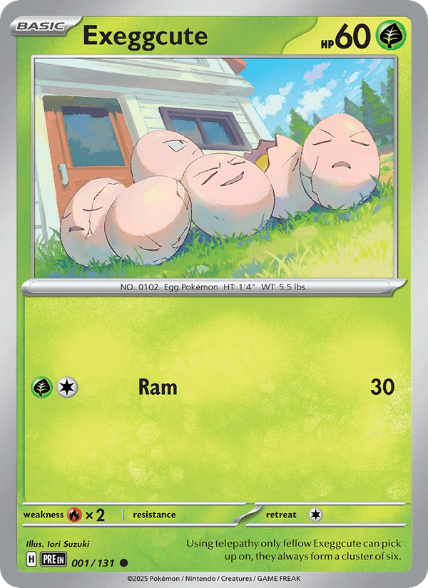 Exeggcute (Master Ball Pattern) (SV: Prismatic Evolutions)