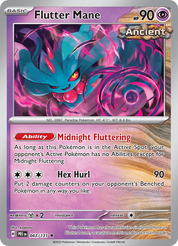 Flutter Mane (SV: Prismatic Evolutions)