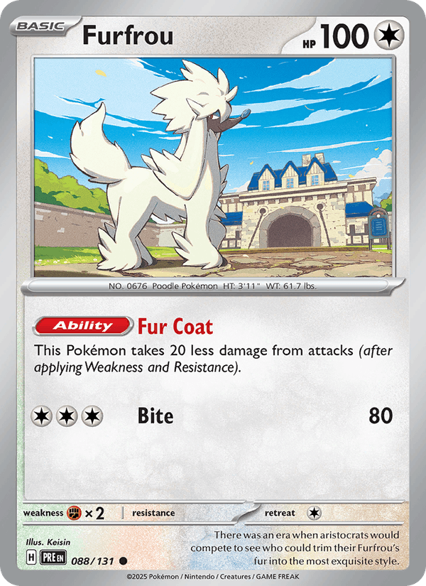 Furfrou (SV: Prismatic Evolutions)