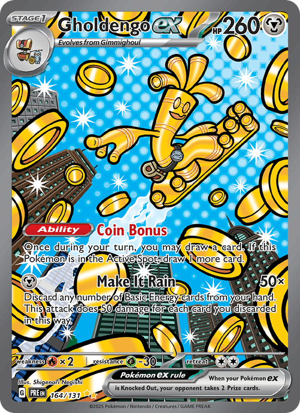 Gholdengo ex (SV: Prismatic Evolutions)