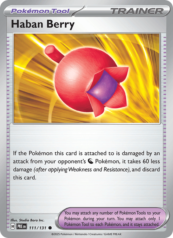 Haban Berry (SV: Prismatic Evolutions)