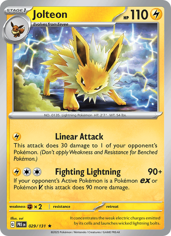 Jolteon (Master Ball Pattern) (SV: Prismatic Evolutions)