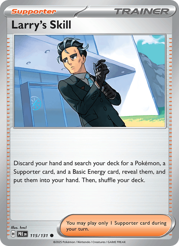 Larry's Skill - 115/131 (SV: Prismatic Evolutions)