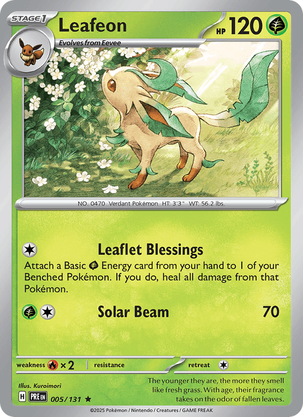 Leafeon (SV: Prismatic Evolutions)