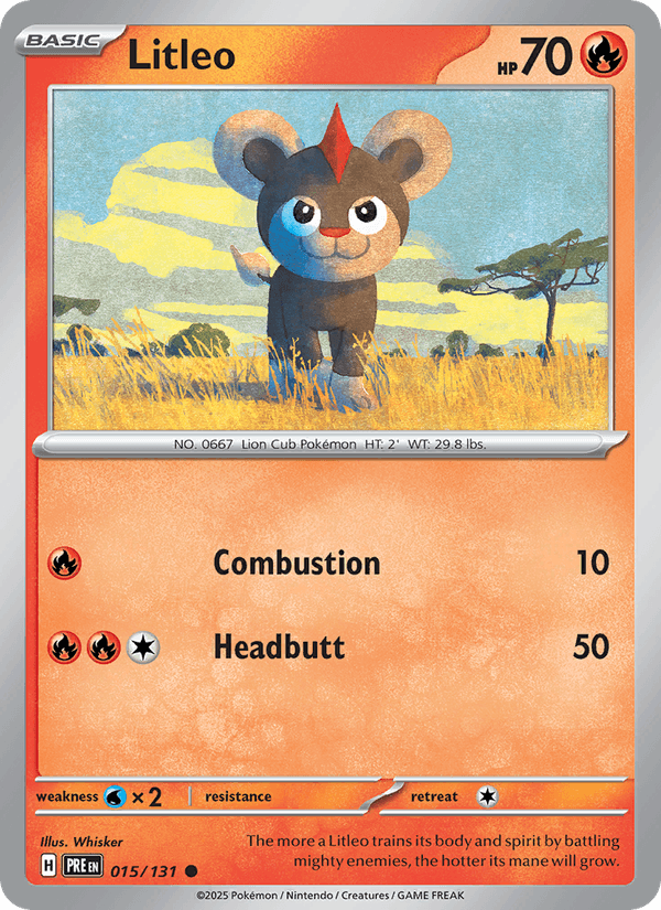 Litleo (SV: Prismatic Evolutions)