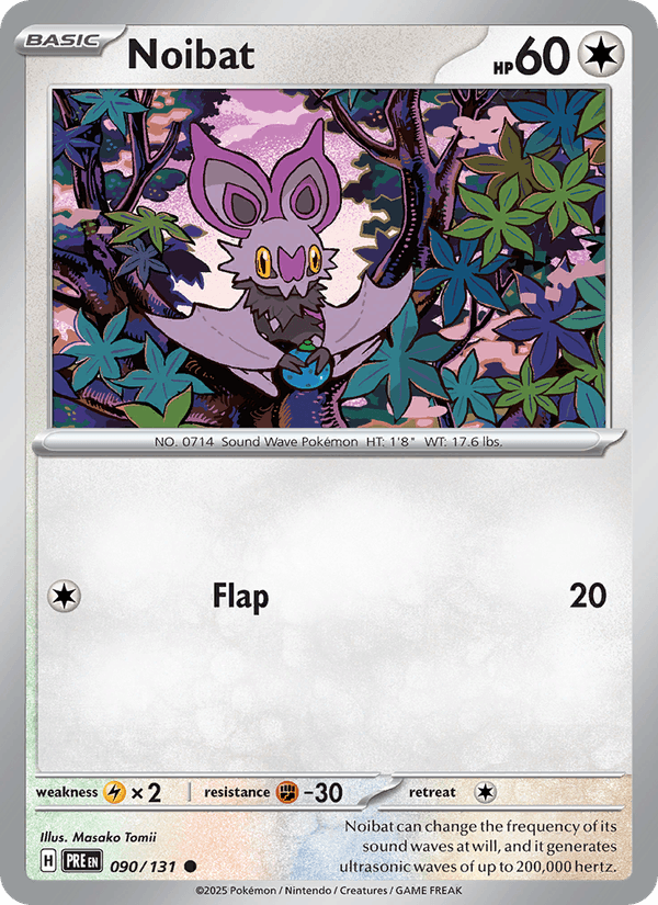 Noibat (SV: Prismatic Evolutions)