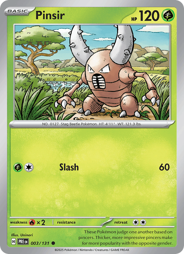 Pinsir (SV: Prismatic Evolutions)