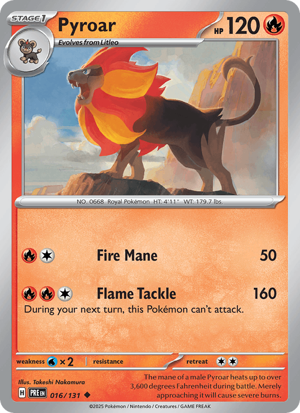 Pyroar (SV: Prismatic Evolutions)