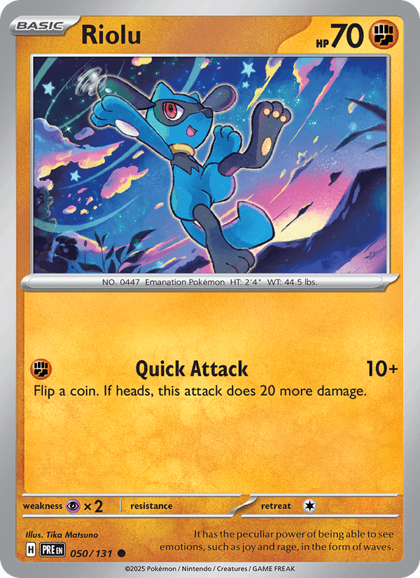Riolu (SV: Prismatic Evolutions)