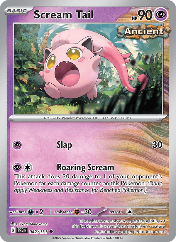 Scream Tail (SV: Prismatic Evolutions)