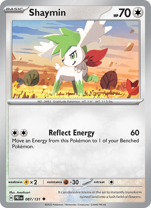Shaymin (Master Ball Pattern) (SV: Prismatic Evolutions)