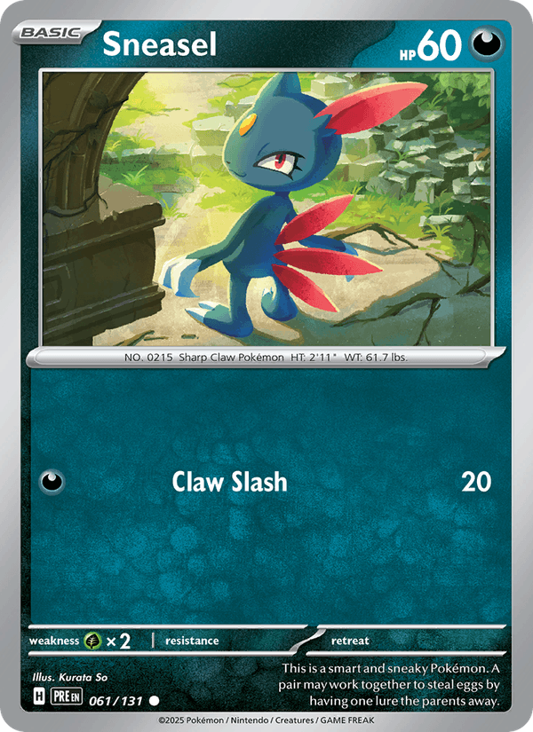 Sneasel (SV: Prismatic Evolutions)