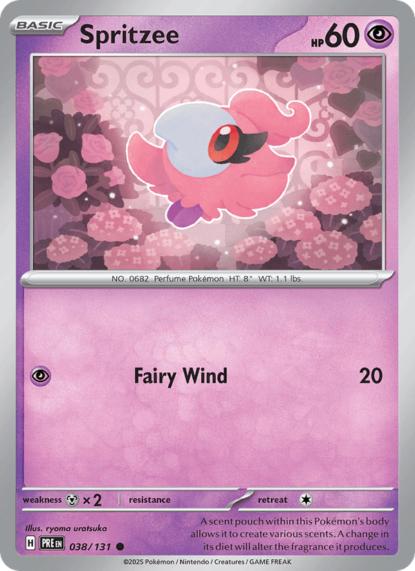 Spritzee (Master Ball Pattern) (SV: Prismatic Evolutions)