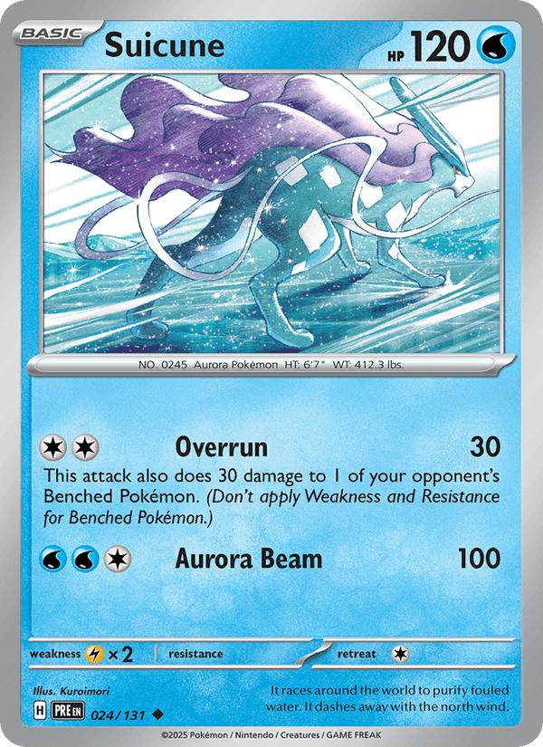 Suicune (SV: Prismatic Evolutions)
