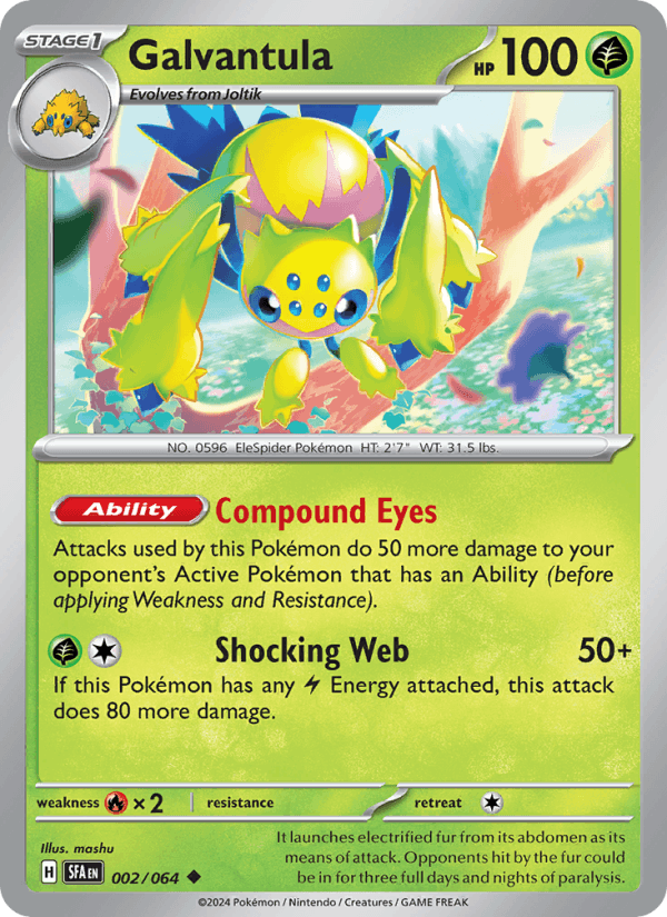 Galvantula (SV: Shrouded Fable)
