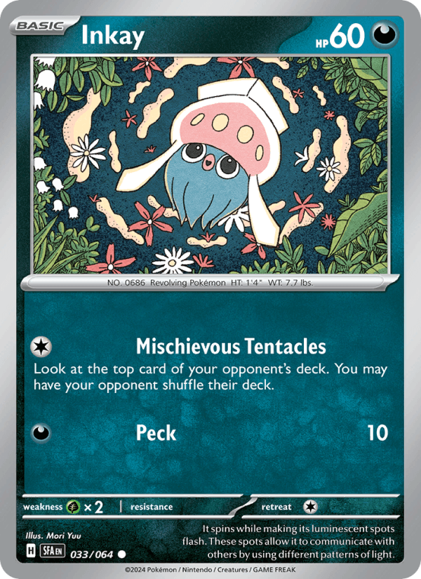Inkay (SV: Shrouded Fable)