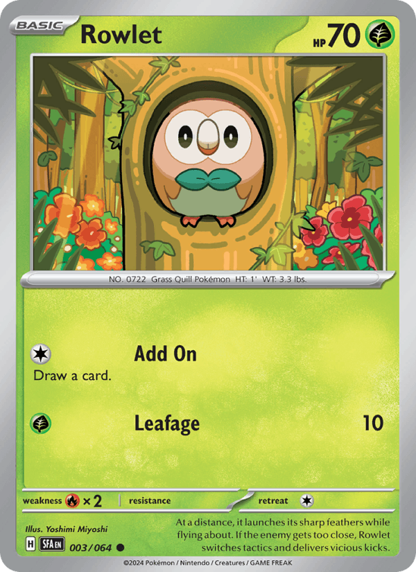Rowlet (SV: Shrouded Fable)