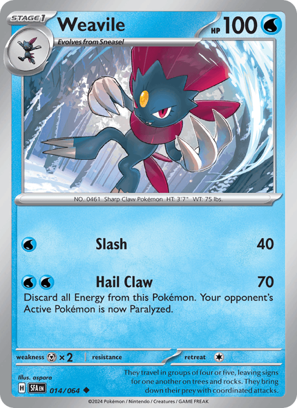 Weavile (SV: Shrouded Fable)