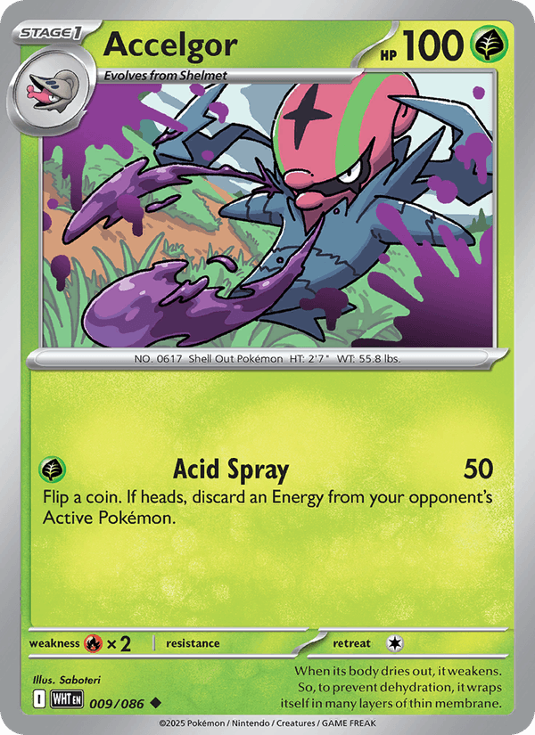 Accelgor (Poke Ball Pattern) (SV: White Flare)