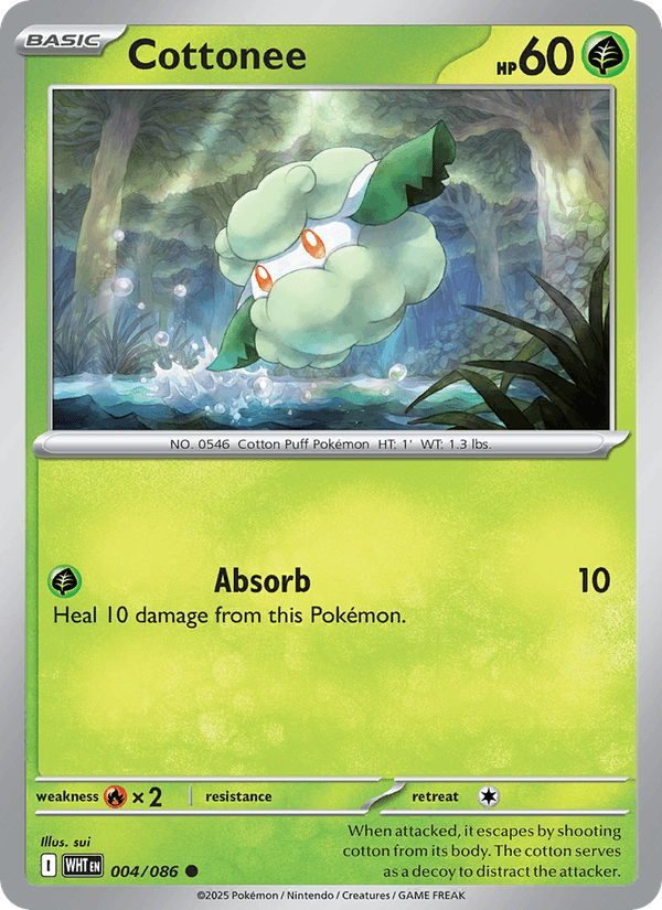 Cottonee (SV: White Flare)