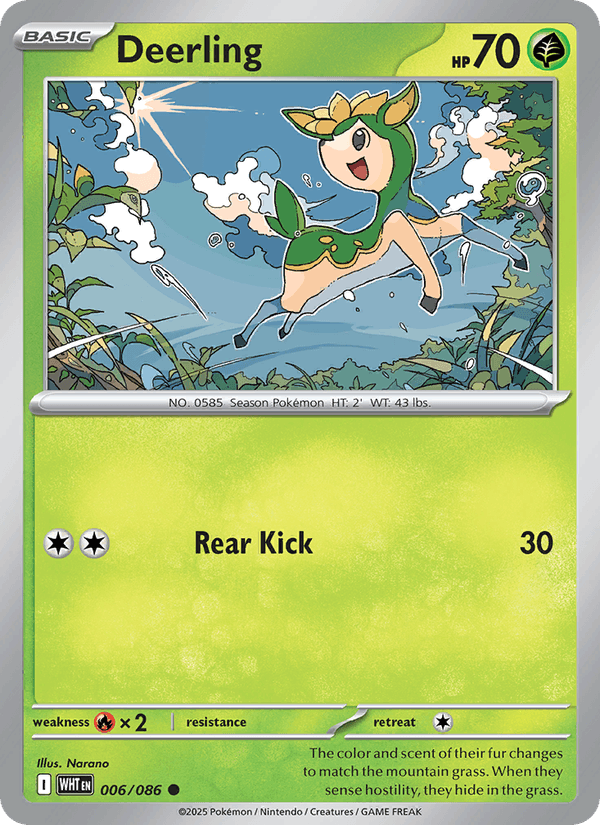Deerling (Master Ball Pattern) (SV: White Flare)