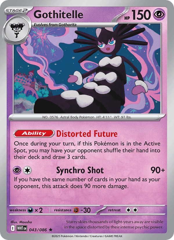 Gothitelle (Master Ball Pattern) (SV: White Flare)